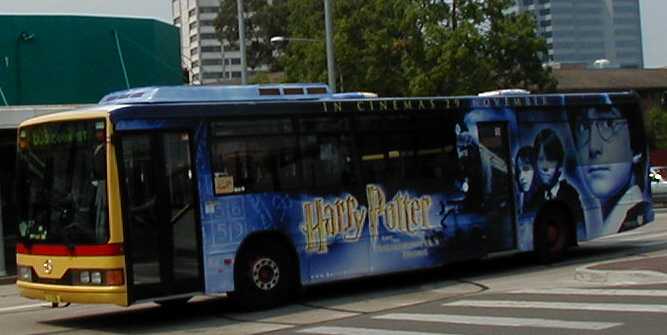 Westbus Mercedes Harry Potter advert
